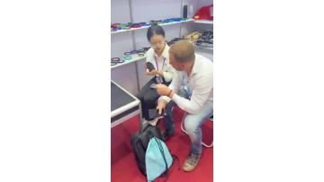 Video from the seal ring industry trade show venue