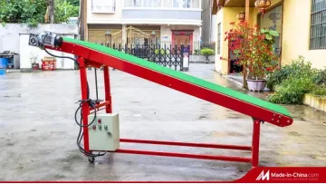 Liangzo PVC Belt Container Unloading Loading Conveyor System For Load Container1