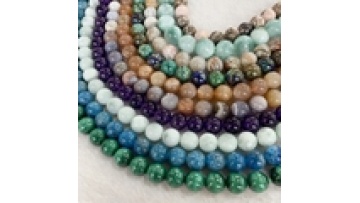 Semi-Precious Chrysocolla Stone Beads for Jewelry Making1