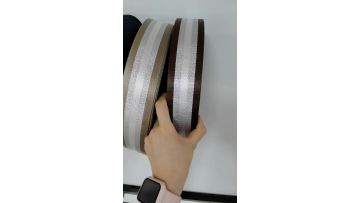 High quality lamé jacquard inter-dyed webbing