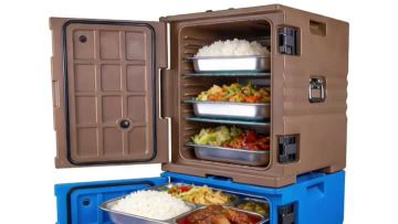 Thermal Insulated Catering Container Insulated Top Loaders Carrier
