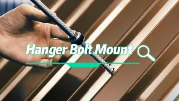 Easy Installation Metal Roof PV Mounting Structures Stainless Steel Solar Ended Screw Hanger Bolt1