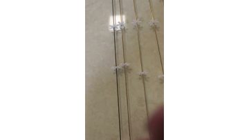 In-process product display