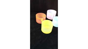 Q're Clear Chakra Crystal Singing Bowl