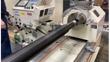 Finished product test video of covering machine3