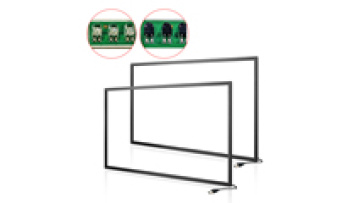 High precision 24 inch  interactive multi infrared 20 point touch frame overlay1