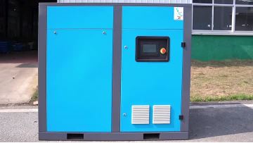 100HP PMVSD screw compressor blue