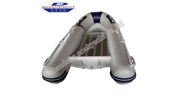 small aluminum rib boat
