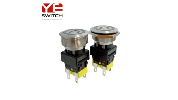16A High Current Metal Push Button Switch