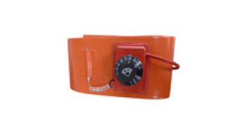 120V Flexible Silicone Drum Heater with Controller1