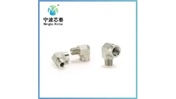 5n9 Stainless Steel/ Carbon Steel 90o Elbow NPT Male/NPT Female Hose Adapter1
