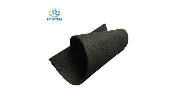 Fireproof activated carbon fiber felt