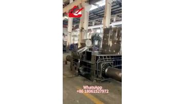 High-Performance Front Load Baling Machine for Recycling
