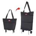 Woman Shopping Bags For Trolley Cart Shopping Cart Shopping Basket Trailer Portable Cart Large Shopping Bags Foldable Handbag