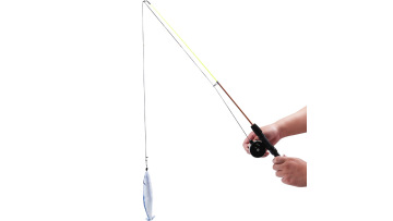 Cat Fishing Rod Stick Toy