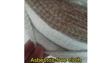 factory supply fireproof heat preservation non-asbestos cloth1