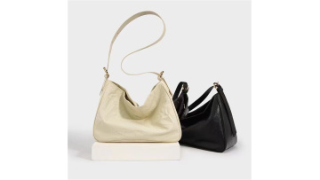 Ladies genuine leather large-capacity hobo casual 