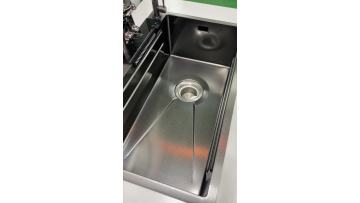 Digital display waterfall sink