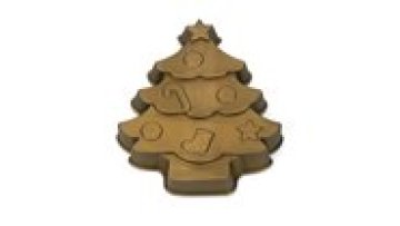 Manufacturers direct sales of silicone cake mold 6 even Christmas tree snowman gifts holiday DIY baking mold soap grinder1