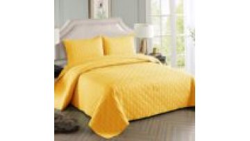 OEKO-TEX certificate Wholesale lightweight Bedding Set Quilt Set bedspread coverlets 3pcs velvet bedspread set1