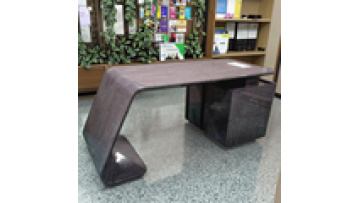 Modern Minimalist Wood Finish Customizable Home Office Furniture CEO Modular Small Size CEO Office Desk1