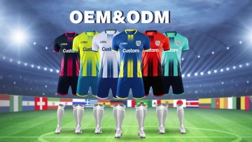 2022/2023 New Design Set of Soccer Jerseys Printing Logo Breathable Thai Quality Quick Dry Men Club Custom Football Shirt1