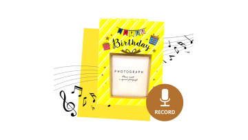 voice birthday greeting cards