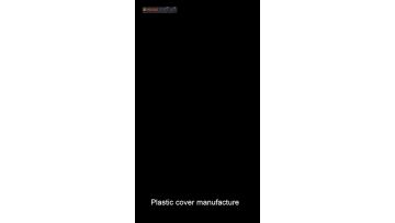 Plastic cap parts production