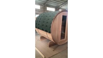 barrel sauna room 