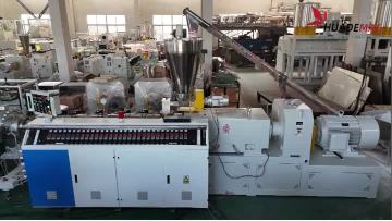 200-500mm  PVC drainage pipe extrusion line 