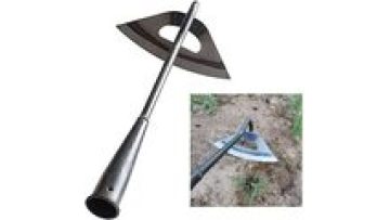 Isunpro hot sale garden hand tools all Steel Hardened Garden Edger weeding tools for digging hoe1