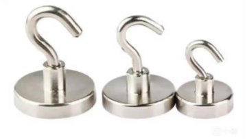 high quality low price   Strong magnetic hook for wall hook Homewares  non-marking hook  Finishing purpose1
