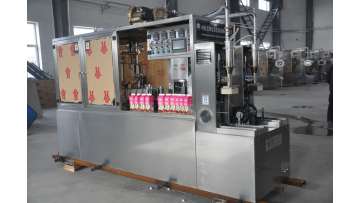 BW-1000 fresh milk gable top carton filling machine