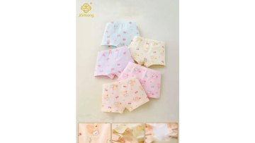 Cute Cartoon Printed Girls' Four cornered Underwear