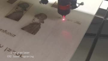 CO2 laser engraving
