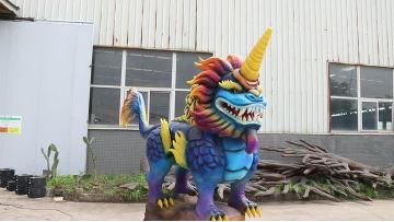 Realistic animatronic animals Lifelike animatronic monsters