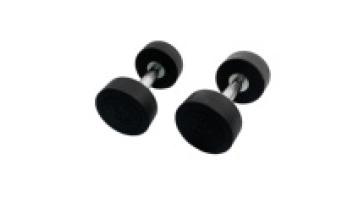 Rubber coated dumbbell for gym fitness equipment for wholesale factory price1