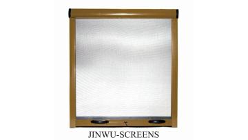 Retractable insect screen