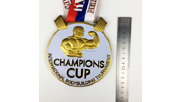 2023 medal factory custom 3D metal medallion bravery trophy zinc alloy wrestling medal1