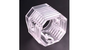 transparent Acrylic CNC Machining Parts