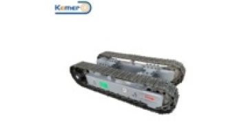Factory Customized Steel track undercarriage with hydraulic motor for excavator crushers and drilling rig1