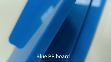 Blue PP Board - The Intelligent Choice To Redefine Industrial Packaging! ​​