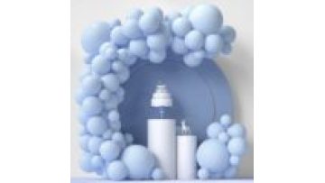 Blue Macaron Balloon Garland Arch Kit for Weddings and Baby Showers1