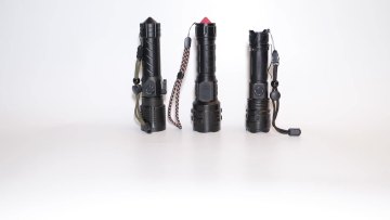 Most Professional High Version TYPE-C Rechargeable Digital Battery Display Aluminum High Power Flashlight With Rescue Hammer1