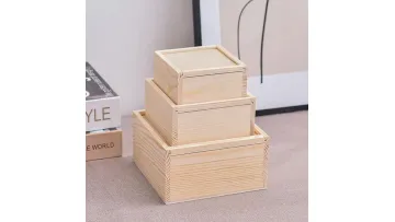 Slide Wooden Storage Box/Pull-out Solid Wood Gift Case1