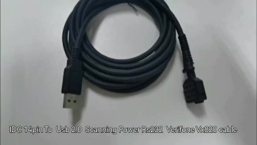 Bofan  high quality 14Pin IDC To USB 2.0 AM Power Cable For Scanner Type Vx805 Vx820 Usb Pvc  Connector Usb 2.0 Connector1