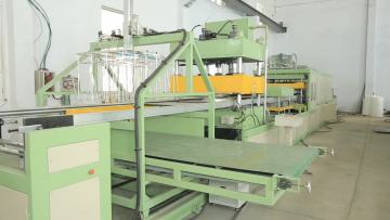 Disposable ps foam plate making machine plastic box machine1