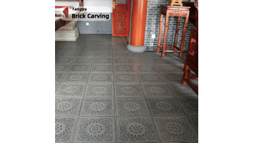 Light patterned floor tiles