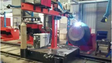 Yueda welding manipulator and welding positioner