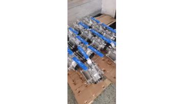 3 PC butt weld ball valve